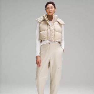 II NWT Lululemon Wunder Puff Super-Cropped Vest